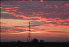 Winter Sunset by Deb Linch ©